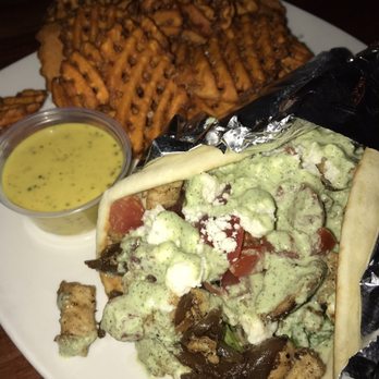 Foggy Mountain BrewPub - Chicken gyro - Brewpubs Near Me - Asheville, North Carolina