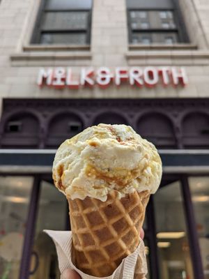 Milk & Froth Ice Cream by null