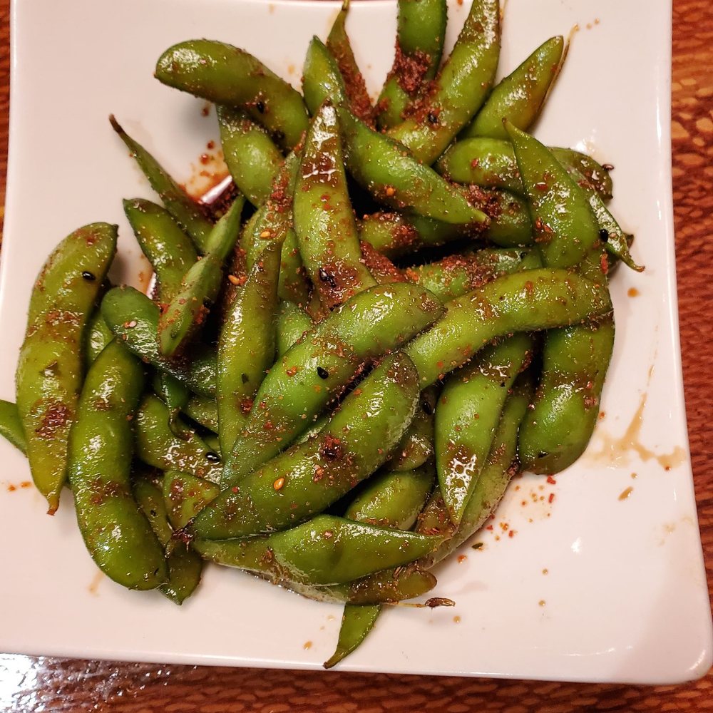 Banzai Sushi - Spicy edamame - Sushi Bars Near Me - Denver, Colorado Banzai Sushi - Spicy edamame - Sushi Bars Near Me - Denver, Colorado