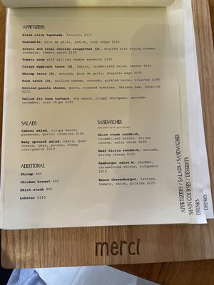 Menu photo 6 Merci Paseo 60 Centro, YUC Menu photo 6 Merci Paseo 60 Centro, YUC