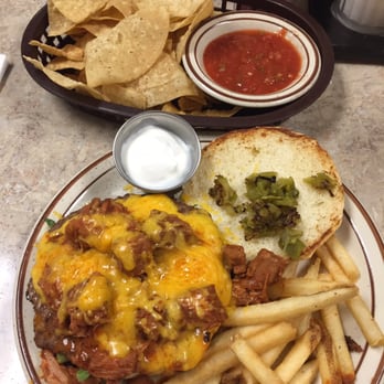 Monroe's Restaurant - We call this the Condor Burger! - New Mexican Cuisine Near Me - Albuquerque, New Mexico
