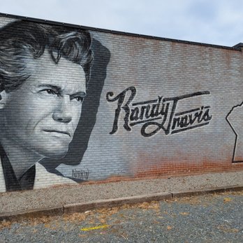 Randy Travis Mural - Public Art Near Me - Marshville, North Carolina Randy Travis Mural - Public Art Near Me - Marshville, North Carolina