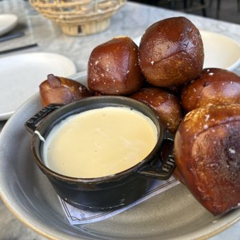 The Henry - Pretzels & Provolone Fondue - New American Near Me - Dallas, Texas The Henry - Pretzels & Provolone Fondue - New American Near Me - Dallas, Texas