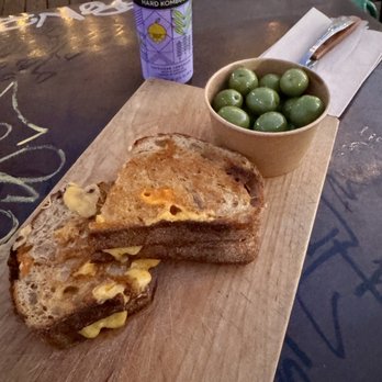 Zebulon - Grilled cheese, olives, & Kombucha cider = all tasty on the spacious patio - Music Venues Near Me - Los Angeles, California Zebulon - Grilled cheese, olives, & Kombucha cider = all tasty on the spacious patio - Music Venues Near Me - Los Angeles, California