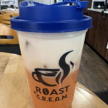 Roast & Cream - Peach & cream - so delicious!!! - Cafes Near Me - Union City, New Jersey Roast & Cream - Peach & cream - so delicious!!! - Cafes Near Me - Union City, New Jersey