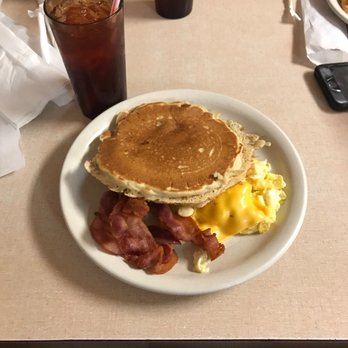 Please-U-Restaurant - 2 hot cakes, 2 eggs, and bacon for $7.50...yummy - Diners Near Me - New Orleans, Louisiana Please-U-Restaurant - 2 hot cakes, 2 eggs, and bacon for $7.50...yummy - Diners Near Me - New Orleans, Louisiana