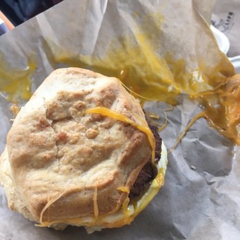 DV8 Kitchen - Breakfast sandwich with southern biscuit, to go in my truck - Bakeries Near Me - Lexington, Kentucky