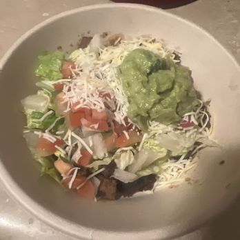 QDOBA Mexican Eats - Ordered this through Uber Eats , The Keto bowl, 16.00, half the bowl is empty , I could have had a mini bowl, at half the price. - Fast Food Near Me - Edmond, Oklahoma QDOBA Mexican Eats - Ordered this through Uber Eats , The Keto bowl, 16.00, half the bowl is empty , I could have had a mini bowl, at half the price. - Fast Food Near Me - Edmond, Oklahoma