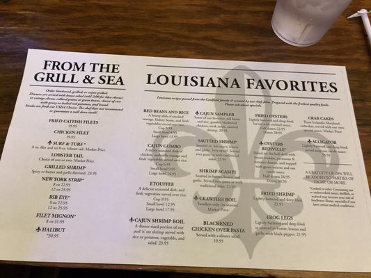 Menu photo 5 Knotty Pine On the Bayou Cold Spring, KY Menu photo 5 Knotty Pine On the Bayou Cold Spring, KY