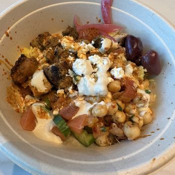 Sala Mediterranean Grill - Mezze Market Bowl - first visit - Mediterranean Near Me - Walnut Creek, California Sala Mediterranean Grill - Mezze Market Bowl - first visit - Mediterranean Near Me - Walnut Creek, California