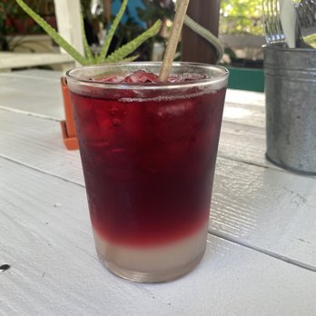 Bad Boy Burrito - Hibiscus tea - Mexican Near Me - Islamorada, Florida