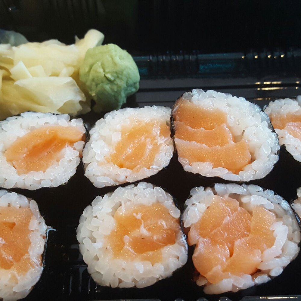 Sushi Take Out Enjoy - Special Salmon Korean Sushi - Sushi Bars Near Me - Flushing, New York Sushi Take Out Enjoy - Special Salmon Korean Sushi - Sushi Bars Near Me - Flushing, New York