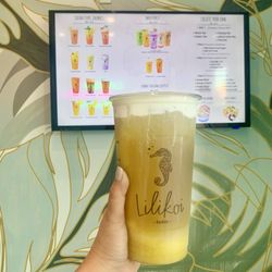 Lilikoi Boba - Pineapple Tea