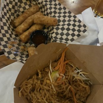 The Yard Food Park - Pad Thai  Jalapeño egg roll - Food Court Near Me - Salem, Oregon