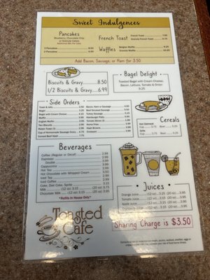 Menu photo 4 Toasted Cafe Margate, FL