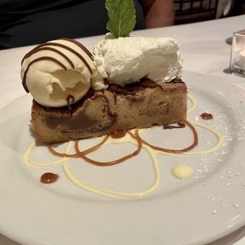 Ocean Boulevard Bistro & Martini Bar - House made dessert of the night which was homemade coffee cake with homemade hazelnut ice cream - Bars Near Me - Kitty Hawk, North Carolina Ocean Boulevard Bistro & Martini Bar - House made dessert of the night which was homemade coffee cake with homemade hazelnut ice cream - Bars Near Me - Kitty Hawk, North Carolina