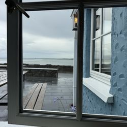 Monks Seafood Restaurant & Pub - Sitting by the window watching