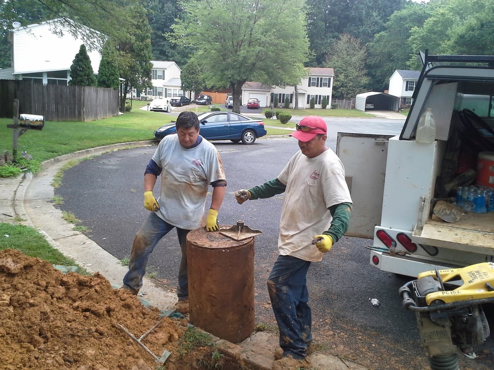 Slide of parkway plumbing