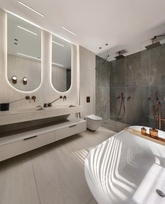 Bathroom-Raging Bull Contracting - $8,000–$25,000  •  Finished in 9 days.. San Antonio bathroom remodels, call us today!