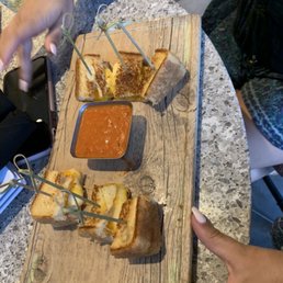 Grilled cheese bites Grilled cheese bites