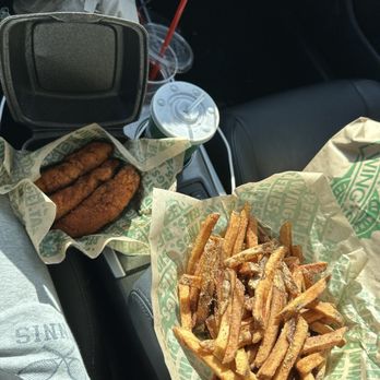 Wingstop - Hot honey tenders and lemon pepper fries - Chicken Wings Near Me - Danbury, Connecticut