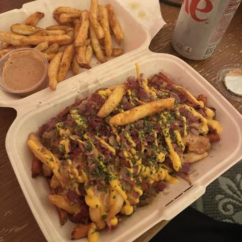 Halal Smash BRGR - Loaded Fries - Halal Near Me - Seattle, Washington