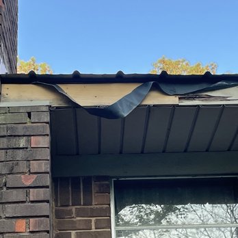 Superior Roofing And Remodeling - Did not put metal up on right side of chimney. Still unfinished four months after starting job. - Roofing Near Me - McCalla, Alabama Superior Roofing And Remodeling - Did not put metal up on right side of chimney. Still unfinished four months after starting job. - Roofing Near Me - McCalla, Alabama