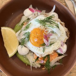 VanillaFood Organic Cafe - Smoked trout