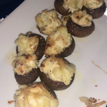 Wicker's Crab Pot - Stuffed crab mushrooms - Seafood Near Me - Chesapeake, Virginia Wicker's Crab Pot - Stuffed crab mushrooms - Seafood Near Me - Chesapeake, Virginia
