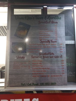 Menu photo 3 Dona Kika's Tacos & Gorditas Von Ormy, TX Menu photo 3 Dona Kika's Tacos & Gorditas Von Ormy, TX