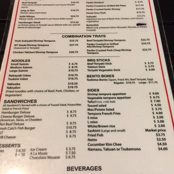 Fumi's Kitchen - Menu - Japanese Near Me - Kailua-Kona, Hawaii