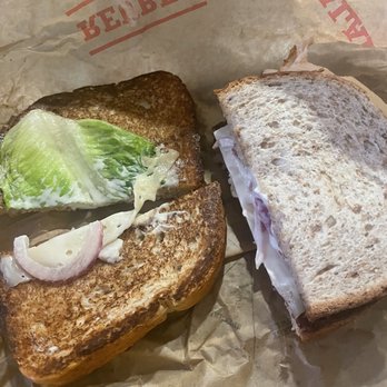 Arby's - a sandwich with lettuce and cheese - Fast Food Near Me - Pensacola, Florida