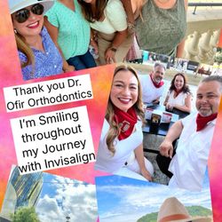 Ofir Orthodontics - Smiling throughout my journey with Invisalign.