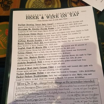 Coasters Pub & Biergarten - Pubs Near Me - Melbourne, Florida Coasters Pub & Biergarten - Pubs Near Me - Melbourne, Florida