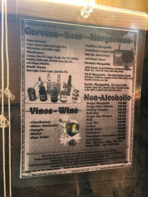 Menu photo 2 Montezuma Mexican Restaurant Dolores, CO Menu photo 2 Montezuma Mexican Restaurant Dolores, CO