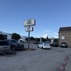 Small parking lot is a definite downside