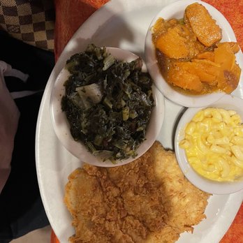Hoover's Cooking - Southern Fried Pork Chops - Southern Near Me - Austin, Texas Hoover's Cooking - Southern Fried Pork Chops - Southern Near Me - Austin, Texas