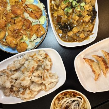 Paik's Noodle - Cream Shrimp  Mapo Tofu  Crispy Pork - Korean Near Me - San Diego, California