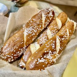 European Street Cafe - Jumbo German Pretzel Sticks DELICIOUS - July 26, 2024