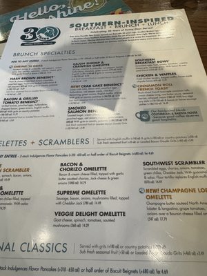 Menu photo 2 Another Broken Egg Cafe Concord, NC Menu photo 2 Another Broken Egg Cafe Concord, NC