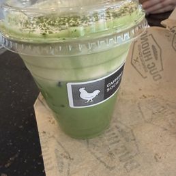 Sea salt crème matcha