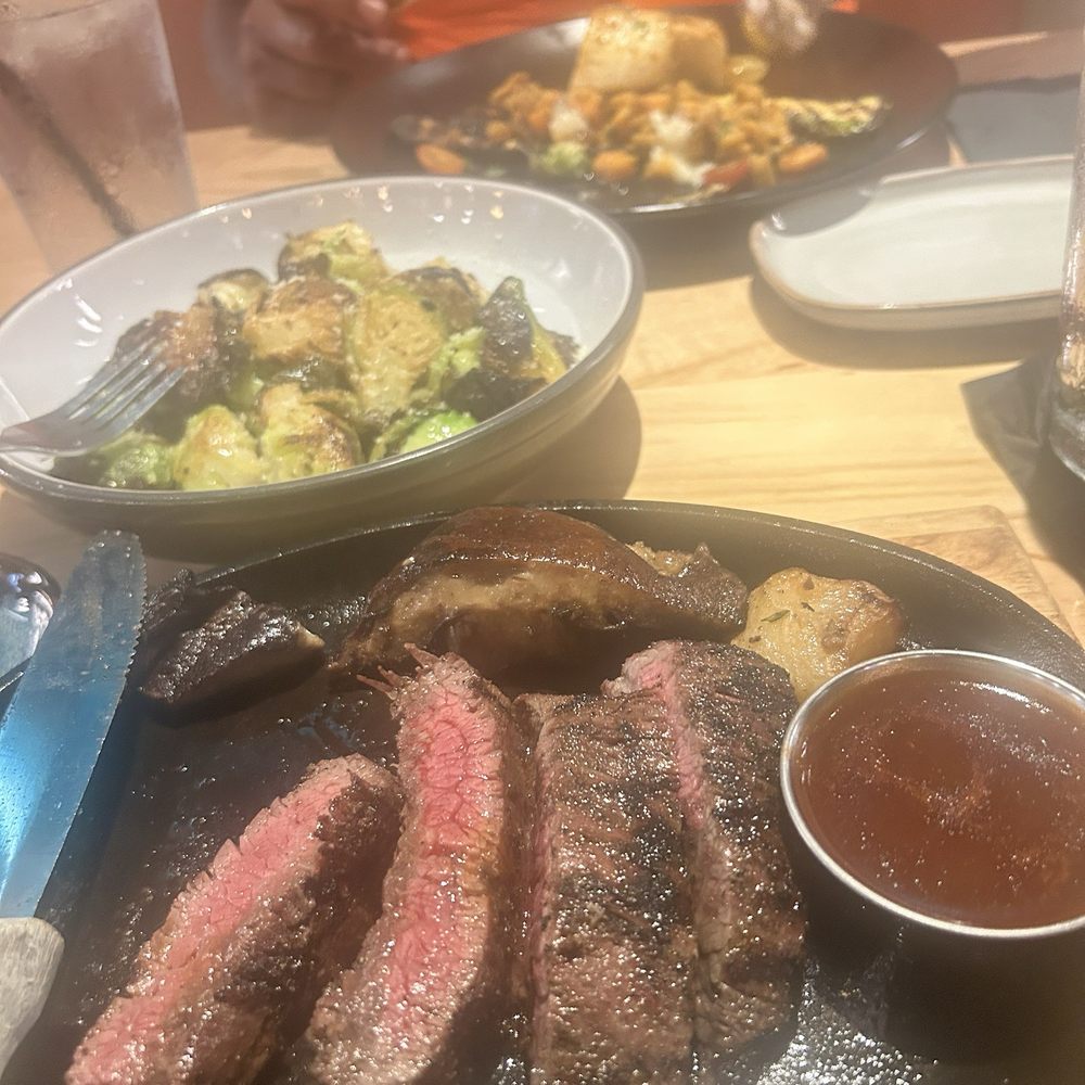 Steak and Brussels!!!