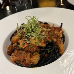 Squid ink pasta Squid ink pasta