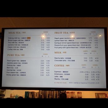 Hana Tea - Menu - Bubble Tea Near Me - Honolulu, Hawaii