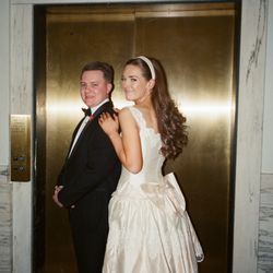 NiEl Bridal Atelier - A playful after-party look--celebrating love with style, sparkle, and a touch of fun.