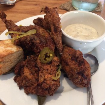 Dai Due - Sunday supper fried chicken with gravy and biscuit - Butcher Near Me - Austin, Texas Dai Due - Sunday supper fried chicken with gravy and biscuit - Butcher Near Me - Austin, Texas