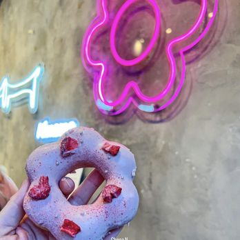 AlimamaTea - Strawberry Mochi Donut $5.50 - Desserts Near Me - New York, New York