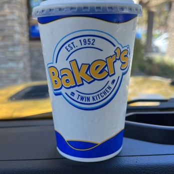 Baker's Drive-Thru - The "regular" size shake is like most places' smalls. - Burgers Near Me - Rancho Cucamonga, California Baker's Drive-Thru - The "regular" size shake is like most places' smalls. - Burgers Near Me - Rancho Cucamonga, California