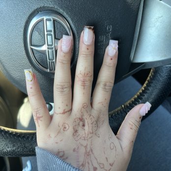 Parise Nails & Spa - Gel x + custom design - Nail Salons Near Me - Carson, California