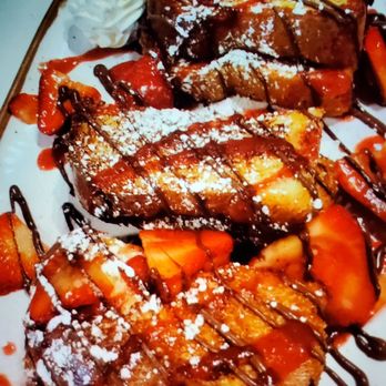 Valley Kitchen - Nutella and Strawberry stuffed French toast - Breakfast & Brunch Near Me - Boardman, Ohio